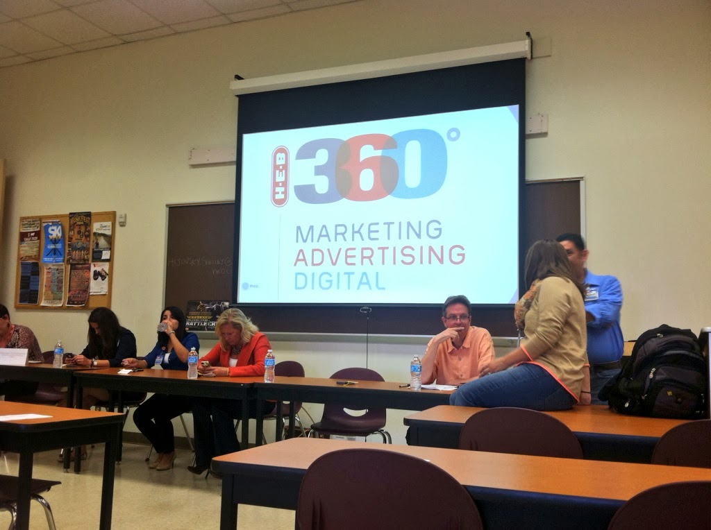 H-E-B advertising team discusses creative process for Mass Communication Week
